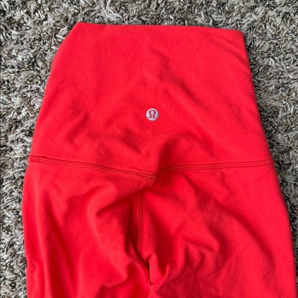 lululemon athletica Pants - Coral Lululemon Leggings Size 0
